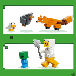 レゴジャパン LEGO マインクラフト 21585 ニワトリ農場 21585ﾆﾜﾄﾘﾉｳｼﾞﾖｳ-イメージ8