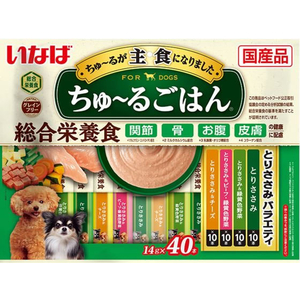 いなば ちゅーるごはん とりささみバラエティ 14g×40本 FC050RK-イメージ1