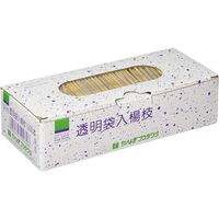 やなぎプロダクツ 楊枝透明袋入 1000本 J-037 FC229SL-379125