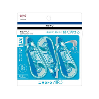トンボ鉛筆 修正テープ モノエアー5Cブルー 5mm 3個 F164555-KPB-322