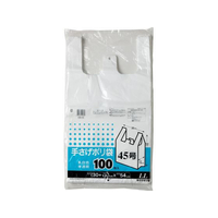 ケミカルジャパン 手さげポリ袋 LL 100枚入 FCU5580-SW-45
