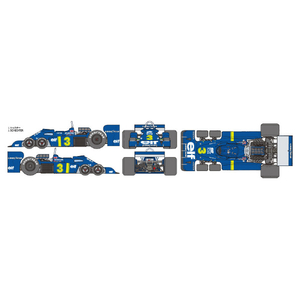 タミヤ 1/20 グランプリコレクション No．58 タイレル P34 1976 日本GP T20058ﾀｲﾚﾙP34ﾆﾎﾝGP1976N-イメージ11