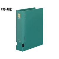 コクヨ チューブファイルPP片開き A4タテ とじ厚60mm 緑 4冊 1箱(4冊) F833722-ﾌ-F660NG