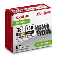 キヤノン BCI381S3806MP インクタンク マルチパック 6色 BCI-381S+380