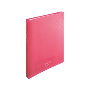 リヒトラブ CUBE FIZZ クリヤーブック(差替) A4 30ポケット ピンク F385397-N7016-12-イメージ1