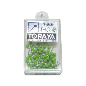 トラヤ マップピン 単色 黄緑 50本 F730579-TS-056ﾋﾝYGR-イメージ1