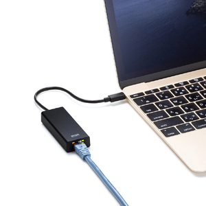 サンワサプライ USB3．2Type-C-LAN変換アダプタ(2．5Gbps対応) USB-CVLAN6BK-イメージ3