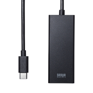 サンワサプライ USB3．2Type-C-LAN変換アダプタ(2．5Gbps対応) USB-CVLAN6BK-イメージ7