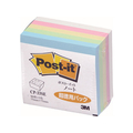 3M ポスト・イット エコノミーシリーズ 75×75mm パステル 5色 1冊 F803246-CP-33SE