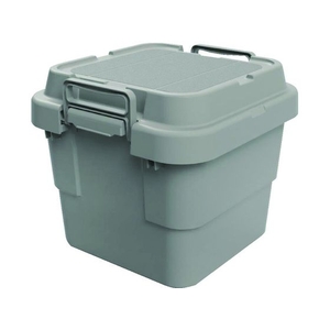 トラスコ中山 トランクカーゴ フラット天板仕様 30L グレー 1910G400390グレー30 FC190GU-2073993-イメージ1