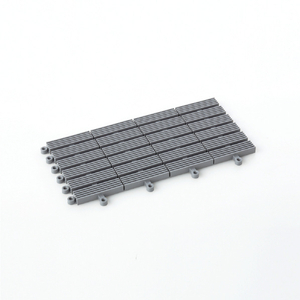 テラモト フリーラインマット　灰　１５０×３００ｍｍ MR-080-072-5-イメージ1