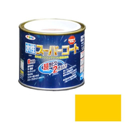 アサヒペン 水性スーパーコート 1／5L 黄色 FC368NS