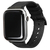 EGARDEN Apple Watch 49/45/44/42mm用バンド GENUINE LEATHER STRAP AIR ブラック EGD20585AW-イメージ1