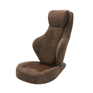 ドクターエア 3Dマッサージシート座椅子 ブラウン MS-05BR-イメージ1