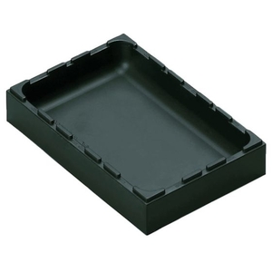 ｒｏｓｅ ｐｌａｓｔｉｃ ボックスタイプ 黒 96×144×26.5 黒9614426.585 FC136EE-7708408-イメージ1