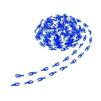 トラスコ中山 プラチェーン 6MM×30M 青／白 ブルー／ホワイト630 FC337HN-7596847