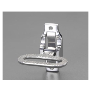 エスコ 折りたたみステップ ステンレス製 85×111mm FCY9937-EA951SA-1-イメージ1