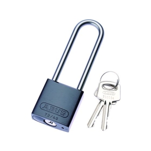 パンドウイットコーポレーション ロックアウト用ハイセキュリティパドロック 黒 FC902FT-8257454-イメージ1