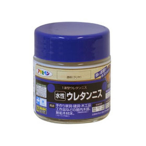 アサヒペン 水性ウレタンニス 100ml 透明(クリヤ) FC636PJ-イメージ1