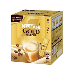 ネスレ ネスカフェ ゴールドブレンド スティックコーヒー(砂糖・ミルク入) 100P FCC2136-イメージ1
