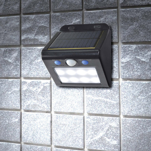 エルパ 屋外用LEDセンサーウォールライト ソーラー式 白色 ESL-K101SL(W)-イメージ2