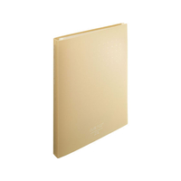 リヒトラブ CUBE FIZZ クリヤーブック(差替) A4 30ポケット ベージュ F385401-N7016-16