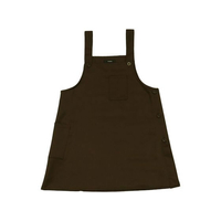 イシカワ技研/超撥水Aラインエプロン L-LL チョコ FCE973U