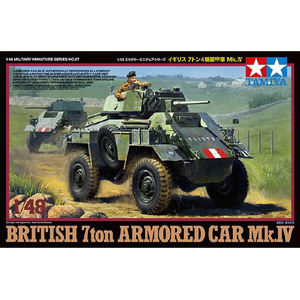タミヤ 1/48ミリタリーミニチュアシリーズNo.87イギリス7トン4輪装甲車Mk.IV 32587ｲｷﾞﾘｽ7ﾄﾝ4ﾘﾝｿｳｺｳｼﾔMK4-イメージ2