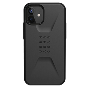 UAG iPhone 12 mini用ケース CIVILIAN ブラック UAG-IPH20SC-BK-イメージ1