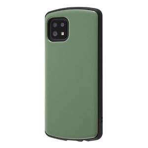 レイアウト AQUOS sense6用耐衝撃ケース ProCa オリーブ RT-AQSE6AC3/OV-イメージ1