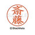 シヤチハタ ネームペン用ネーム シルバー 既製 斎藤 FC46924-X-GPS-1153
