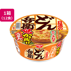 日清食品 日清のどん兵衛 鬼かき揚げうどん 12食 FCF275N-イメージ1