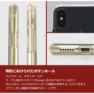 abbi FRIENDS iPhone XR用ネコマンジュウクリアケース イタズラネコパターン ABF14587I61-イメージ4