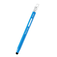 エレコム 6角鉛筆タッチペン ブルー P-TPENCEBU