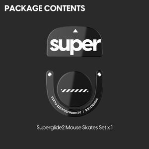 Pulsar Superglide 2 for Logicool G PRO X SUPERLIGHT 2 Black LGS2GB2-イメージ4