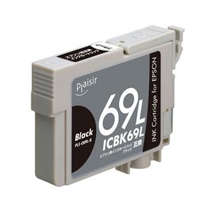 プレジール 互換インクカートリッジ ブラック PLE-E69L-B プレジール 互換インクカートリッジ ブラック PLE-E69L-B