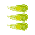 プラス 修正テープ ホワイパーPT交換テープ 3個パック 4mm グリーン F114196-48730 WH644R3P