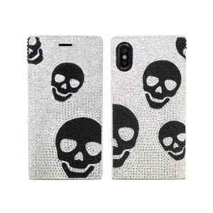 dreamplus iPhone XS/X用ケース Persian Safari Leather Diary スカル DP13588I58-イメージ1