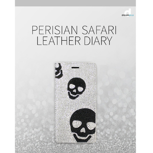 dreamplus iPhone XS/X用ケース Persian Safari Leather Diary スカル DP13588I58-イメージ4