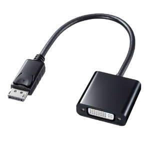 サンワサプライ DisplayPort-DVI変換アダプタ AD-DPDV04-イメージ1