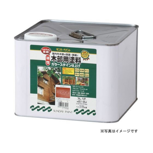 サンデーペイント 油性木部カラーステイン ウォルナット 7L FCE472Z-#265039-イメージ1