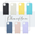 PHONECKLACE iPhone 15 Pro用ストラップホール付きシリコンケース ラベンダー PN25588I15PR-イメージ3
