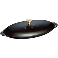 STAUB ストウブ フィッシュホットプレート ブラック 40509-400 FC557LZ-8877710