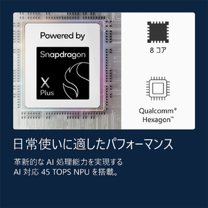 マイクロソフト Surface Laptop 13 インチ プラチナ Snapdragon X Plus/8/256 プラチナ EP2-82092-イメージ12