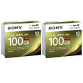 SONY 録画用100GB 3層 2倍速 BD-RE XL書換え型 ブルーレイディスク 10枚入り 2個セット 10BNE3VEPS2P2