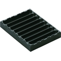 ｒｏｓｅ ｐｌａｓｔｉｃ ボックスタイプ8パーツ仕切り有り 黒14419226.5132 FC137EE-7708416