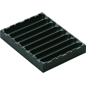 ｒｏｓｅ ｐｌａｓｔｉｃ ボックスタイプ8パーツ仕切り有り 黒14419226.5132 FC137EE-7708416-イメージ1