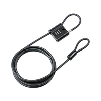 ブルク ヴェヒター/ケーブルロック スナップ+ロック 725-300 300cm 39610 FC863VR-2434226