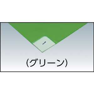 ＢＬＡＳＴＯＮ 弱粘着マット（１シート）　緑　（３０枚入） BSC-84003-1S-G-イメージ2