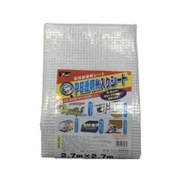 ユタカメイク シート PE透明糸入りシート(UV剤入) 2.7m×2.7m FC110GS-3675033